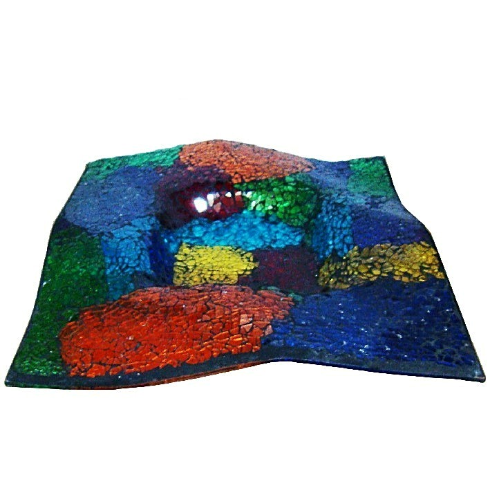 Base relieve craquelada 30x30 cm